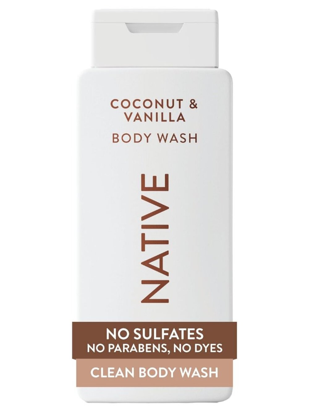 Native Clean Body Wash, Gentle & pH-balanced for Sensitive Skin, 24-Hr Freshness